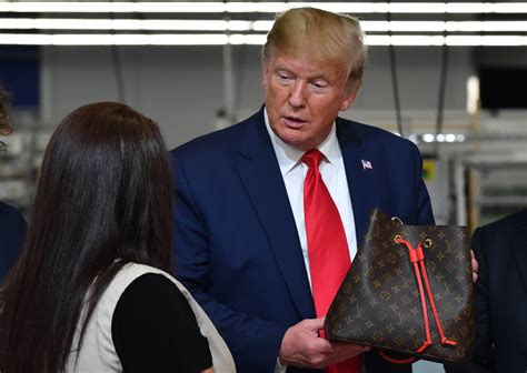 louis vuitton polemica|president trump boycott louis vuitton.